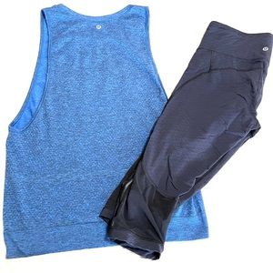 lululemon Muscle Tank and Crops